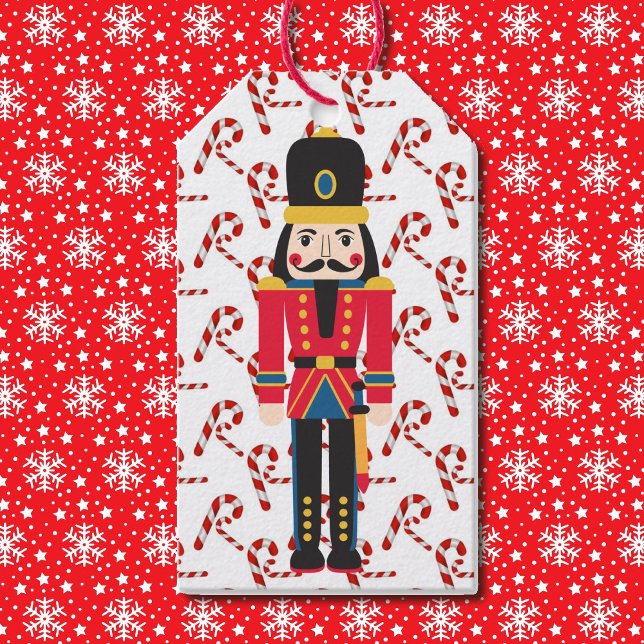 Nutcracker Christmas Personalize Gift Tag (Creator Uploaded)