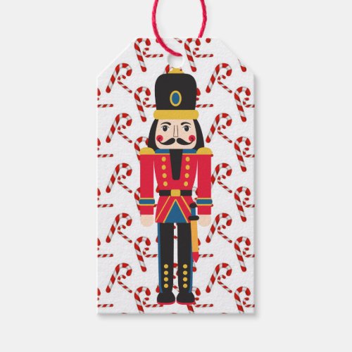 Nutcracker Christmas Personalize Gift Tag
