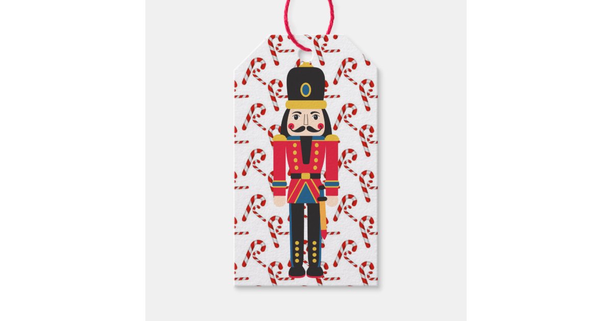 Nutcracker Christmas Personalize Gift Tag | Zazzle