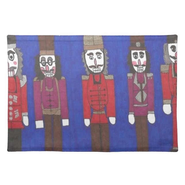Nutcracker Christmas Placemat (Front)