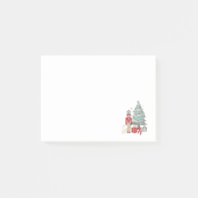 Nutcracker Christmas Post-it Notes (Front)