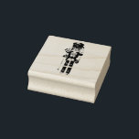 Nutcracker Christmas Rubber Stamp<br><div class="desc">Nutcracker rubber stamp,  from the pink nutcracker collection.</div>
