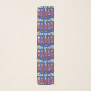 Nutcracker Christmas Scarf