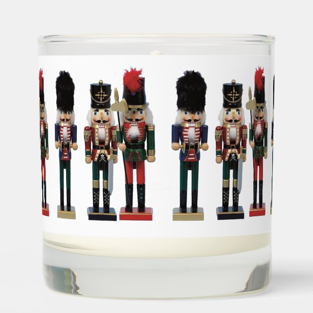 Nutcracker Christmas  Scented Candle (Front)