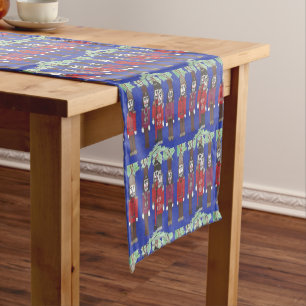 Nutcracker Christmas Short Table Runner