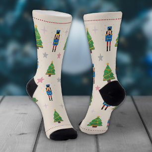 Nutcracker Christmas Socks