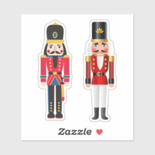Nutcracker Christmas Sticker