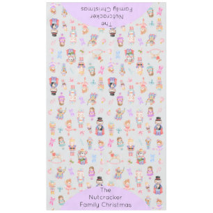 Nutcracker Christmas Tablecloth
