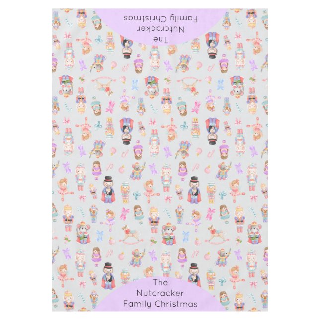 Nutcracker Christmas Tablecloth (Front)