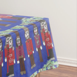 Nutcracker Christmas Tablecloth