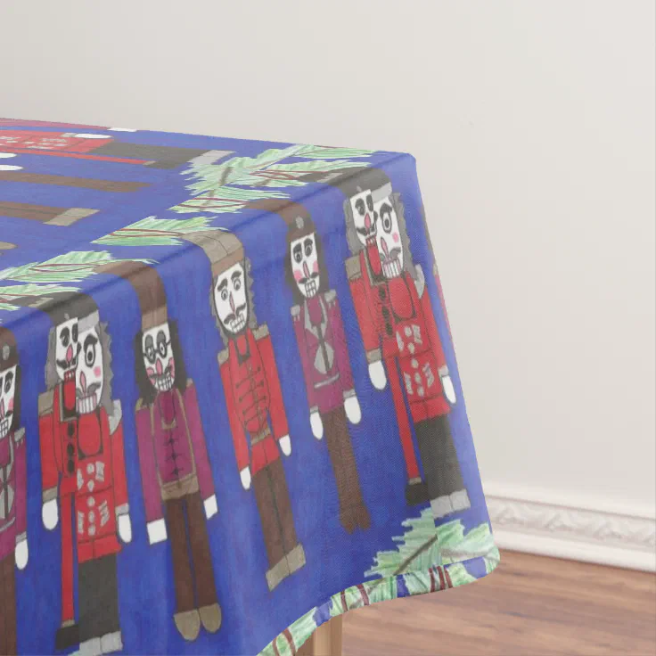 Nutcracker Christmas Tablecloth Zazzle
