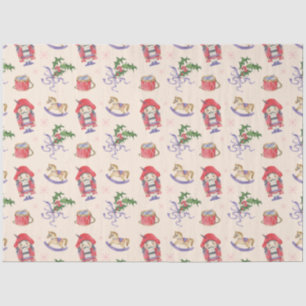 Nutcracker christmas theme tissue paper