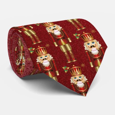 Nutcracker Christmas Tie