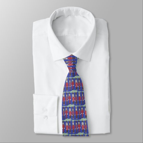 Nutcracker Christmas Tie