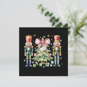Nutcracker Christmas Tree Bow Holiday Gift