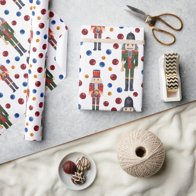 Nutcracker Christmas  Wrapping Paper (Crafts)