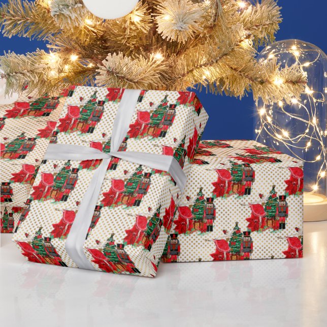 Nutcracker Christmas Wrapping Paper (Holidays)