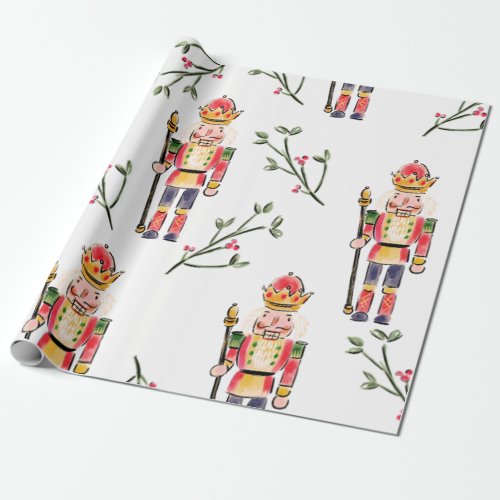 Nutcracker Christmas  Wrapping Paper