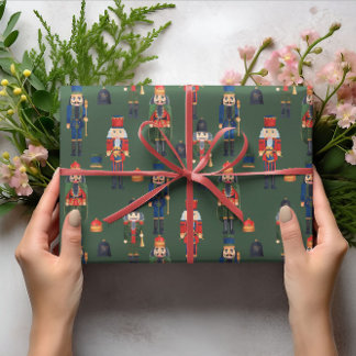 Nutcracker Christmas Wrapping Paper