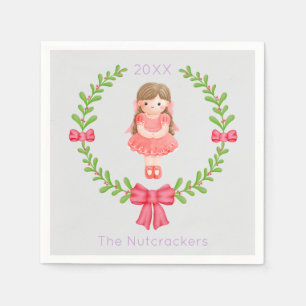 Nutcracker Clara Christmas Napkins