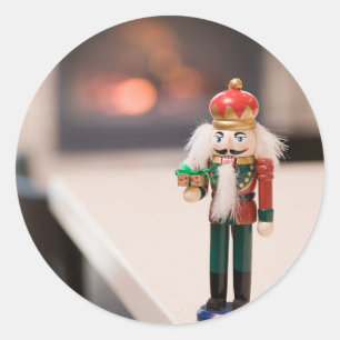Nutcracker Classic Round Sticker