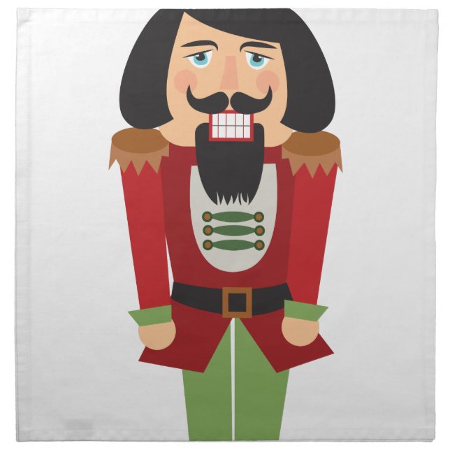 Nutcracker Cloth Napkin (Front)