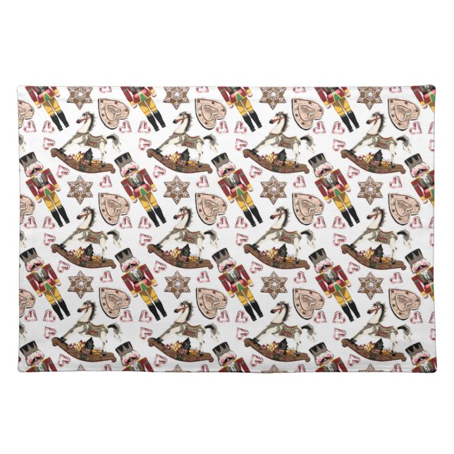 Nutcracker Cloth Placemat (Front)