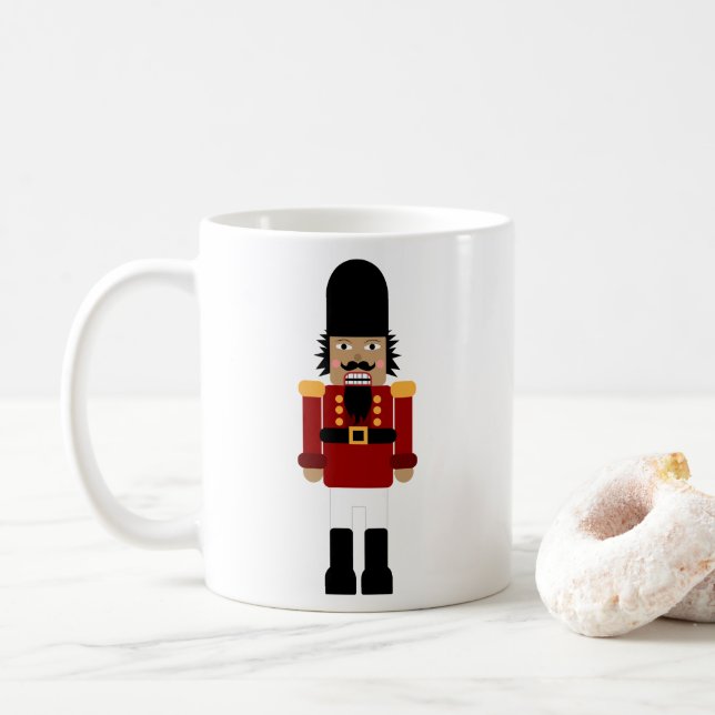Nutcracker Coffee Mug (With Donut)