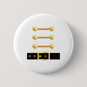 Nutcracker Costume Uniform Matching Toy Soldier  Button