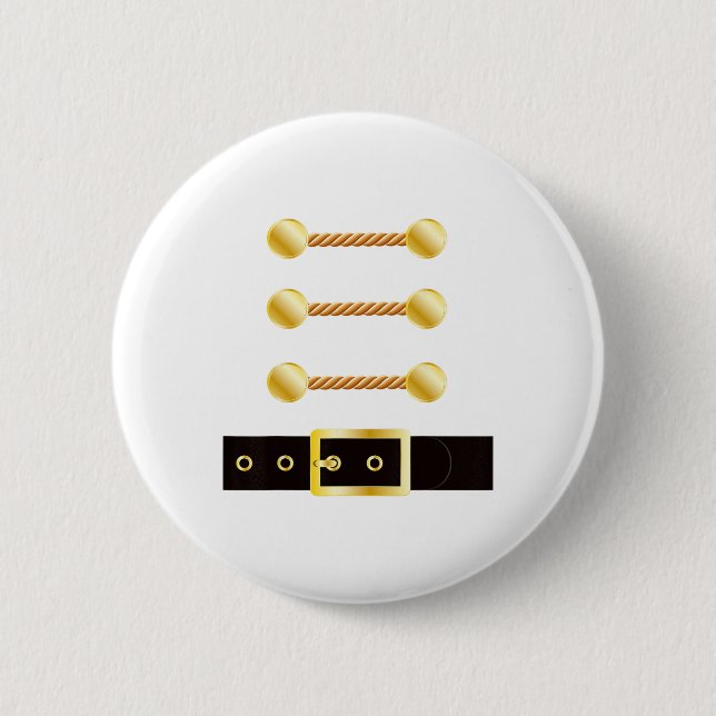 Nutcracker Costume Uniform Matching Toy Soldier  Button (Front)