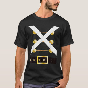 Nutcracker Costume Uniform Matching Toy Soldier T-Shirt