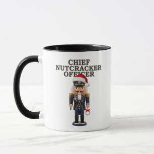 Nutcracker Curling Player Holiday Winter Sports   Mug