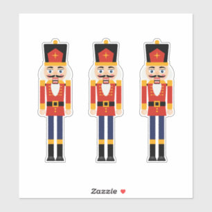 Nutcracker Custom-Cut Vinyl Sticker