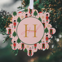 Nutcracker Cute Pink Christmas Wrapping Paper