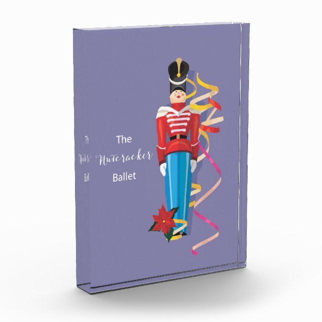 Nutcracker Dance Ballet Performance Congratulation Acrylic Award (Left)