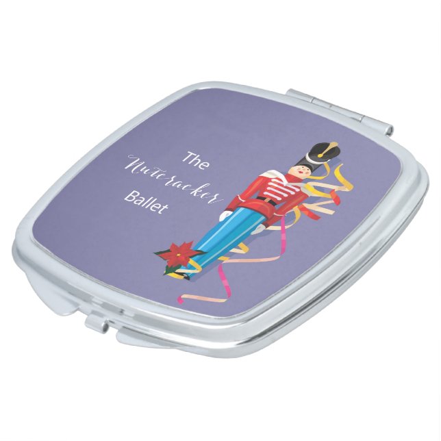 Nutcracker Dance Ballet Performance Congratulation Compact Mirror (Turned)