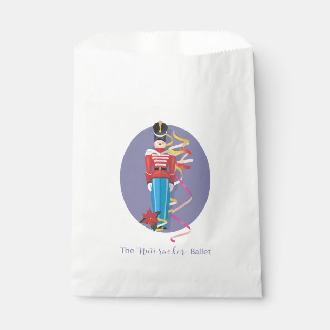 Nutcracker Dance Ballet Performance Congratulation Favor Bag (Front)