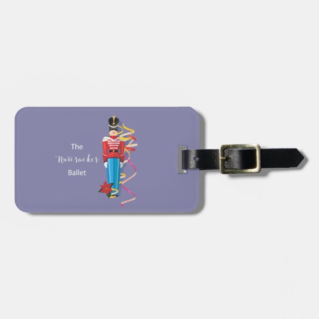 Nutcracker Dance Ballet Performance Congratulation Luggage Tag (Front Horizontal)