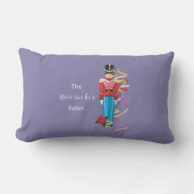 Nutcracker Dance Ballet Performance Congratulation Lumbar Pillow (Front)