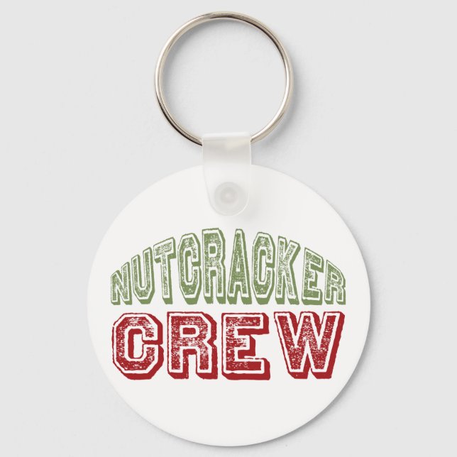 Nutcracker Dance Crew Design for Christmas Keychain (Front)