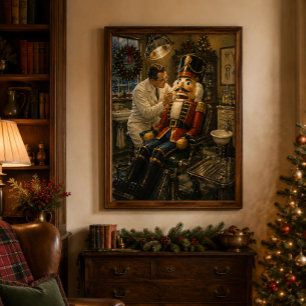 Nutcracker Dentist Christmas Gallery Wrap