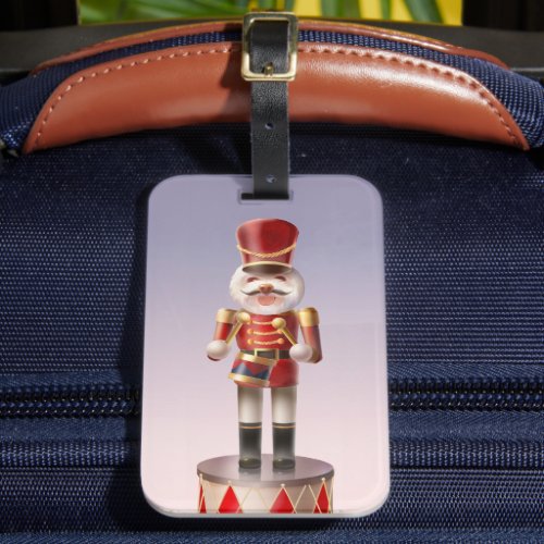 Nutcracker Dog Soldier Luggage Tag