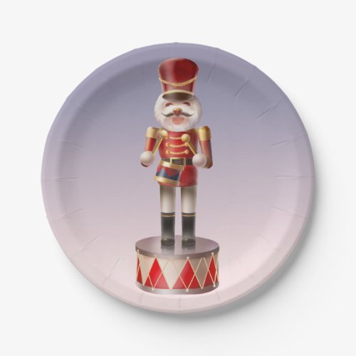 Nutcracker Dog Soldier Paper Plates