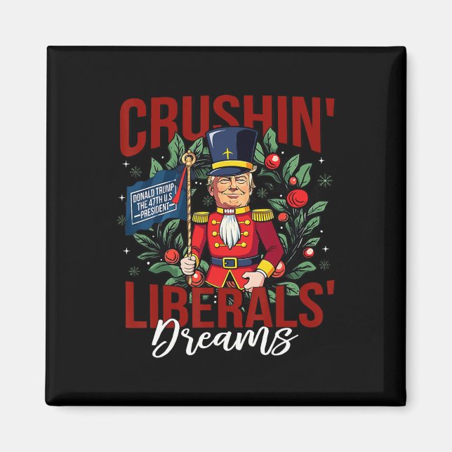 Nutcracker Donald Trump The 47th President Funny H Magnet (Front)
