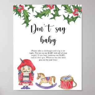 Nutcracker - Don't say baby Poster