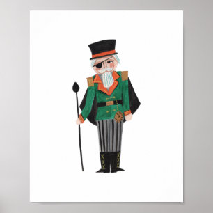 Nutcracker   Drosselmeyer   Poster   Art Print