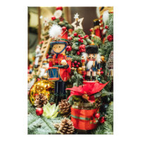 Nutcracker Drummer Figures Christmas Wall Art