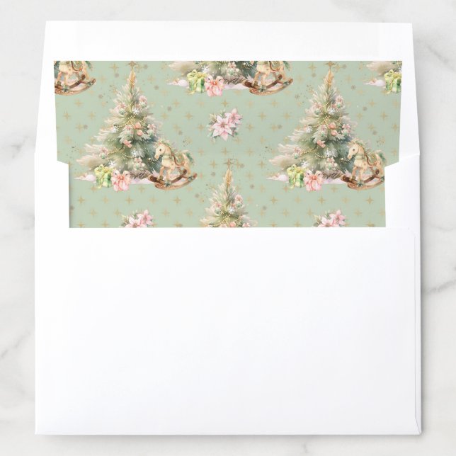 Nutcracker Fairy Story Christmas Tree Envelope Liner (In Envelope)