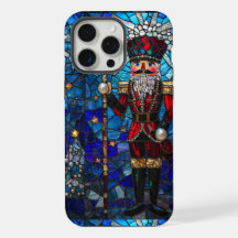 Nutcracker Faux Stained Glass Design