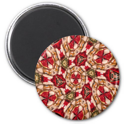 Nutcracker flower pattern magnet